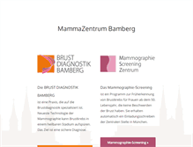 Tablet Screenshot of msz-bamberg.de